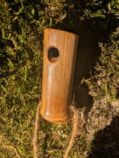 Bamboo Whistle Pendant Necklace