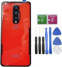 For OnePlus 7 Pro Rear Back Glass Door Cover Replacement with Camera Glass Lens