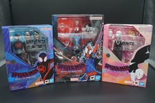 S.H. Figuarts Spider-Punk & Miles Morales Spider-Gwen Across the Spider-Verse