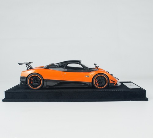 1/18 Henson & Heaven HH Model Pagani Zonda Cinque Coupe In Metallic Orange - Picture 7 of 13