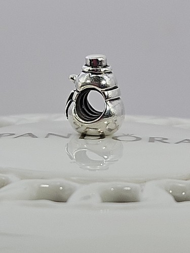 Authentic Pandora Sterling Silver Snowman Charm #790374 - Picture 2 of 5