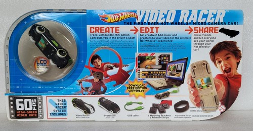 *NEW SEALED* Hot Wheels Micro Camera Car Video Racer LCD Screen (2011, PC & Mac) - Picture 4 of 11