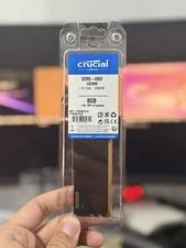 Crucial 8GB DDR5 RAM, 4800MHz Desktop Memory, UDIMM 288-Pin CT8G48C40U5
