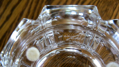 Orrefors Lars Hellsten Sweden Corona Clear Crystal Bowl 4384/31, H-3 1/4" in Box - Picture 6 of 11