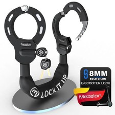 Electric Scooter Lock, 8mm Chain Lock Bike Locks Heavy Duty Anti Theft with