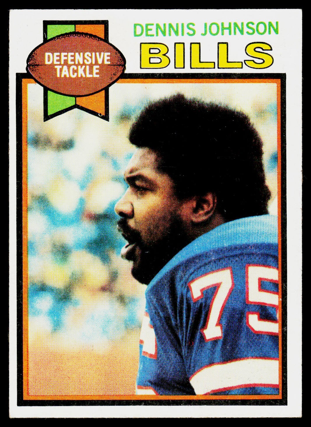 Dennis Johnson, 1979 Topps, #428, Buffalo Bills,