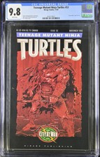 TEENAGE MUTANT NINJA TURTLES 53 1992 - CGC GRADE 9.8 - CITY AT WAR PART 4 