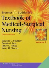 Brunner and Suddarth's Textbook of Medical-Surgical Nursing (2 Volume Set) by S,