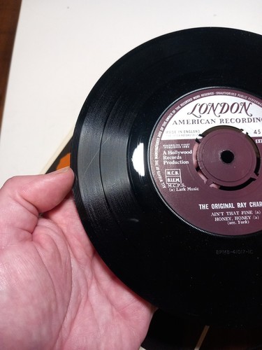 Ray Charles The Original Ray Charles Vol 1 London RE B 1407 Vinyl Record - Picture 10 of 10