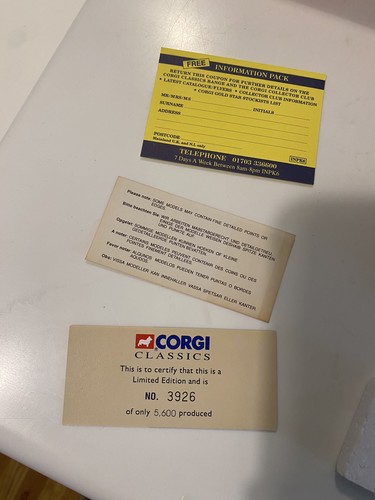 Lot Of 5 Lionel, Corgi Classics 4 Buses And 1 Fire Truck NEW - Picture 8 of 9