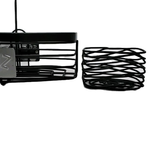 Heinz Condiment Caddy/Menu Holder Black Metal Baskets Set Of Two + 2 S&P Caddies - Picture 5 of 5
