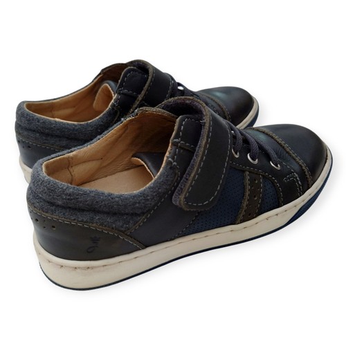 Jacadi Paris Shoes Boys Hook-and-Loop Slip-On Brown Size Eur 31 US 13 Sneakers - Picture 5 of 15