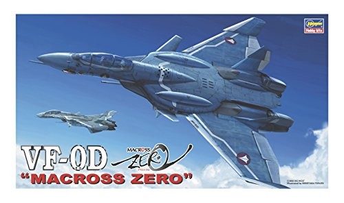 (Hasegawa Macross Zero VF-0D Delta Wing Doppelsitz Typ Maßstab 1:72 Plastikmodus - Bild 2 von 2