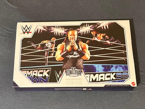 WWE Smackdown Real Scale Wrestling Ring Playset NO JACOB FATU - IN HAND - Picture 1 of 6