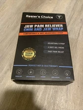 Rester's Choice Jaw Pain Reliever Chin and Jaw Wrap NEW