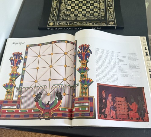 The Boardgame Book by R C Bell 1979 Includes All 5 Inserts, Dust Jacket Slipbox - Picture 23 of 23