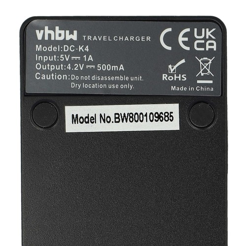 Cargador USB de batería para Nikon Coolpix S4100 S3700 S4200 S3600 S4150 4,2V - Imagen 5 de 9