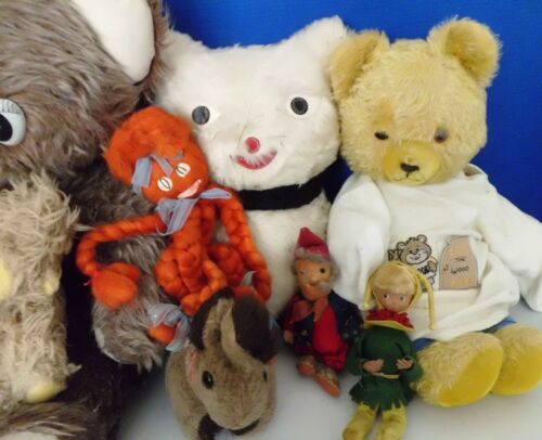 verschiedene alte Kuscheltiere / Teddybären / Einzelverkauf #S - Bild 5 von 41