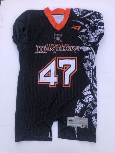 Maglietta indossata PSAFL Los Angeles Marauders partita di calcio taglia L XL 2XL - Foto 13 di 22