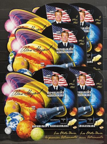 5x Space / American Astronaut / Flag - MNH** - CB5