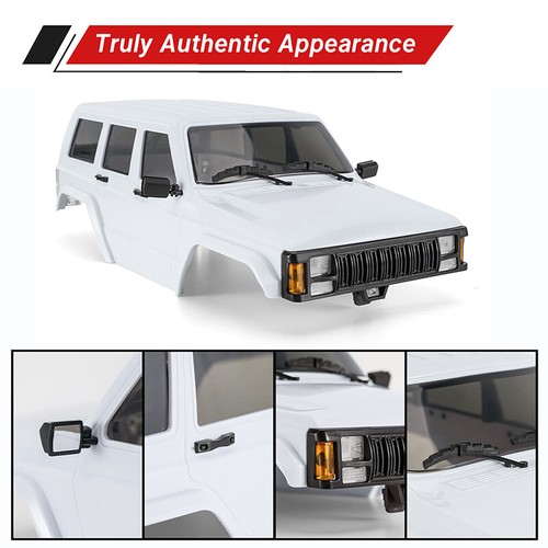 INJORA 6.10" Wheelbase ABS Cherokee Body for 1/18 TRX4M Bronco Defender Chassis - Picture 3 of 29