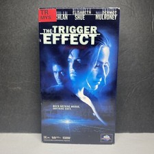 The Trigger Effect VHS 1997 MCA Universal Sci Fi Rare HTF OOP Cult Film