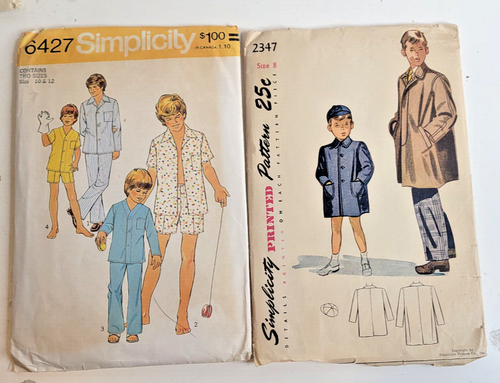 Vintage Sewing Patterns Lot of 17 1940's-70's Infants Children Teens - Picture 4 of 10