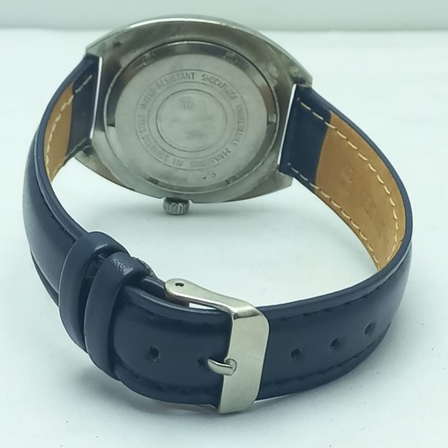 Ricoh Manual Winding Shockproof Blue Dial Vintage Men’s Watch SFN14MJ2 - Picture 7 of 9