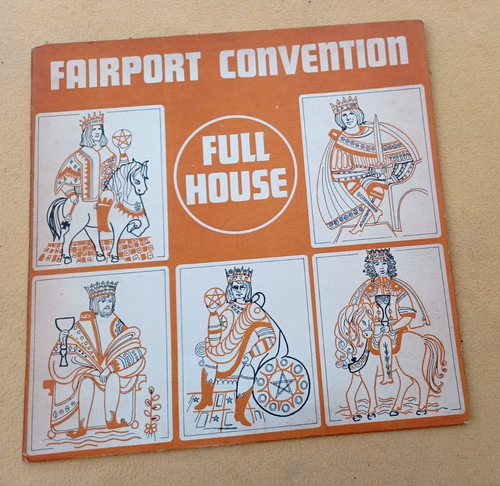 " FULL HOUSE " FAIRPORT CONVENTION "SUPER UK RARE PINK ISLAND LP POLYDOR PRESS - Picture 4 of 12