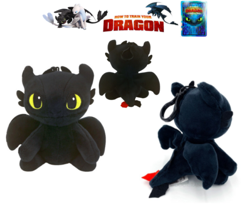 HOW to TRAIN YOUR DRAGON Plush SITTING Keyring Bag Charm Clip 13Hcm Dream Works - Picture 8 of 10