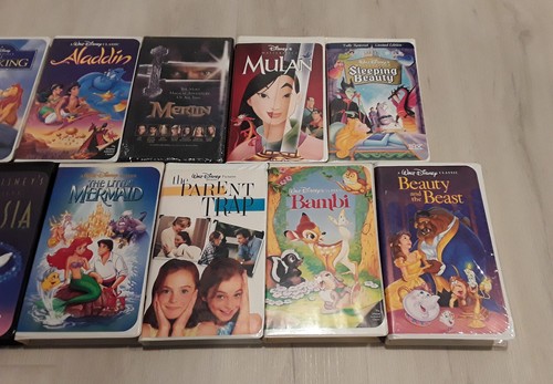 LOT OF 11 Assorted Vintage 1990’s Disney VHS Movies CLAMSHELL DIAMOND COLLECTORS - Picture 3 of 8
