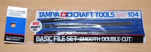 TAMIYA 74104 Basic File Set Smooth Double Cut - Tools / Accessories - Picture 1 of 2