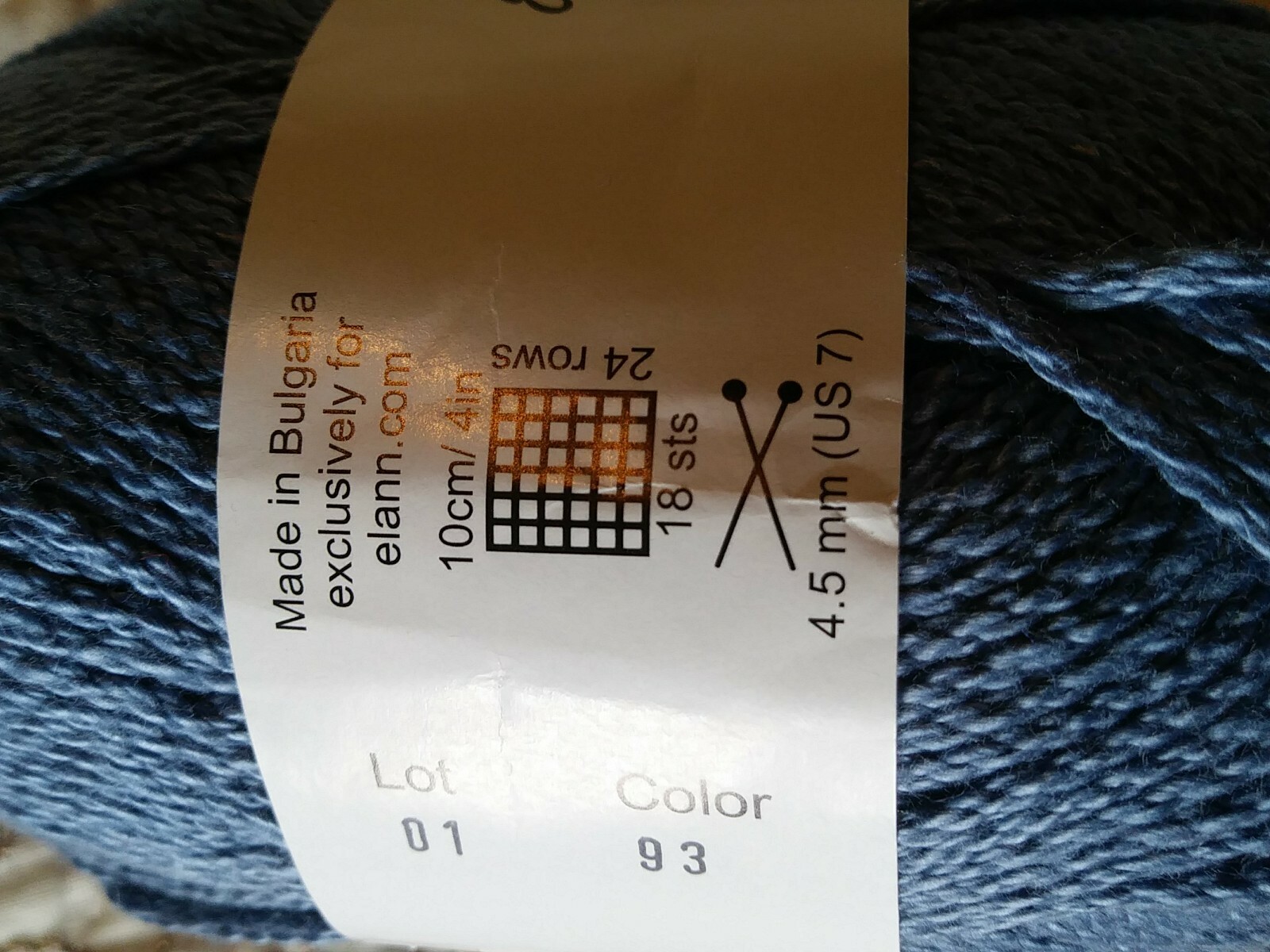 Elann Yarn Endless Summer Collection Connemara Cotton 93. Blue eBay