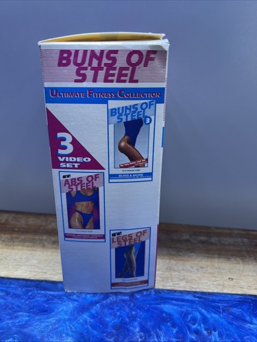 Buns Of Steel: Ultimate Fitness Collection VHS 3 Tape Set Tamilee Webb Tested - Picture 3 of 5
