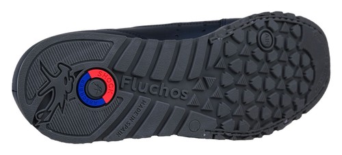 Fluchos Sander: Zapatillas Hombre - Piel Flexible Confort Azul Modelo F0931 - Imagen 5 de 6