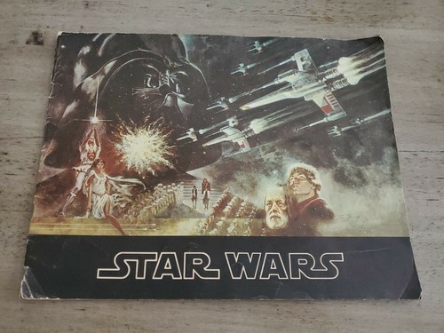 Vintage Original 1977 Star Wars Movie Program - Incomplete