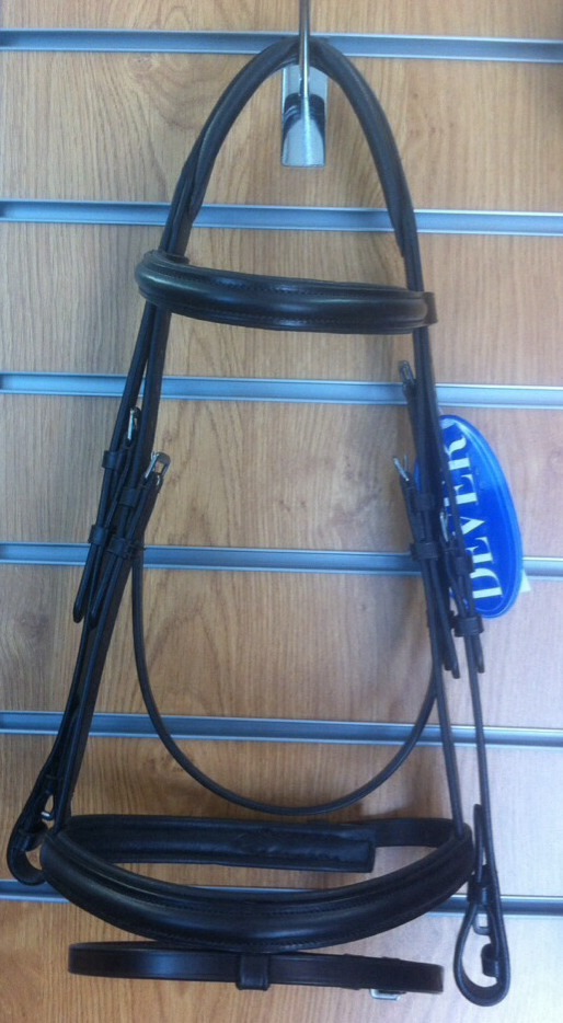 BRIDA de Flash Acolchado Comodidad de cuero Dever 5 8 marrón. Talla COB. BRIDA de Flash Acolchado Comodidad de cuero Dever 5 8 marrón. Talla COB.