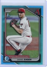 Daniel Eagen 2024 Bowman Chrome Draft Sky Blue 1st