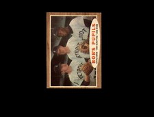 1962 Topps 72 Bob's Pupils Steve Boros/Bob Scheffing MG/Jake Wood EX #D1,138699