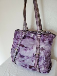 purple prada purse
