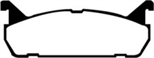 EBC DP2828 Fits 91-96 Ford Escort 1.8 Greenstuff Rear Brake Pads Performance