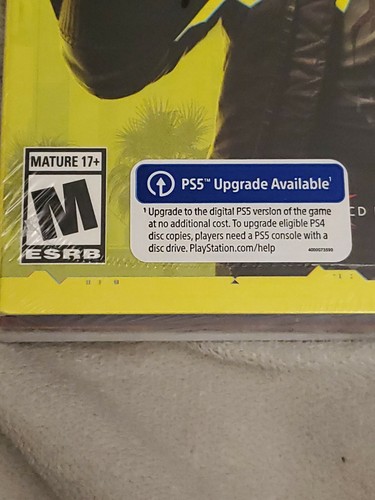 Cyberpunk 2077 PS4 Sony PlayStation 4 BRAND NEW / SEALED + Free PS5 Upgrade - Picture 2 of 4