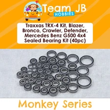 Traxxas TRX-4 Kit, Blazer, Bronco, Crawler, Defender- 40 Pcs Sealed Bearings Kit