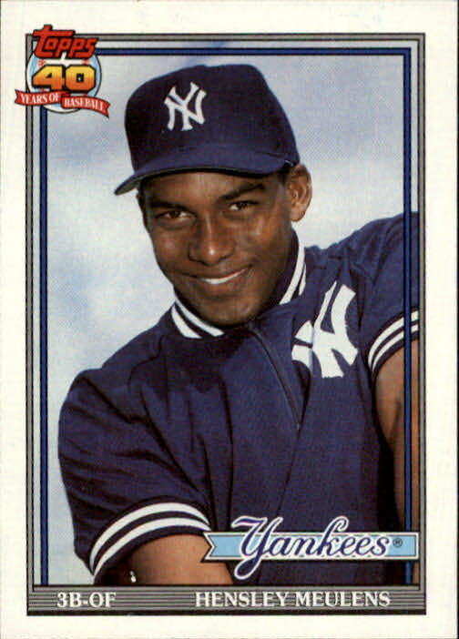 1991 Topps #259 Hensley Meulens - NM