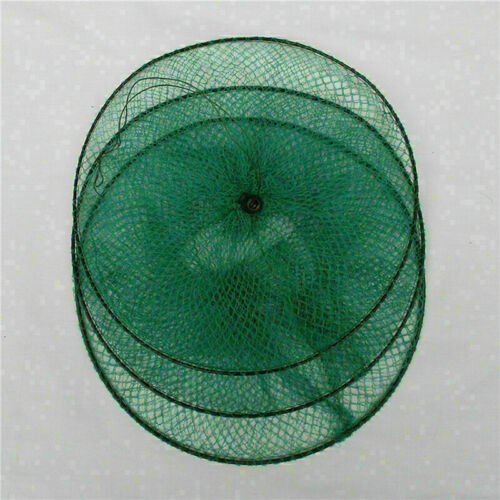 2 Layer Crab Fish Shrimp Minnow Fishing Bait Trap Cast Cage-Folda F0T1 Dip E6G0 - Picture 5 of 8