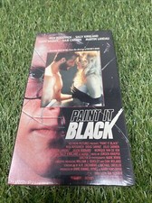 SEALED Rare Paint it Black VHS (1989) Sally Kirkland Martin Landau Julie Carmen