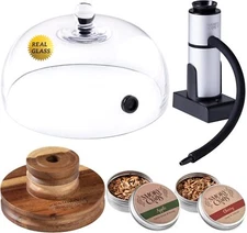 Cocktail Smoker Kit - Food Smoker Kit with Smoking Gun, 8 in.