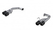 MBRP 2.5'' Axle-Back Quad Exit SS Exhaust w/Carbon Fiber SS Tip For Ford Mustang