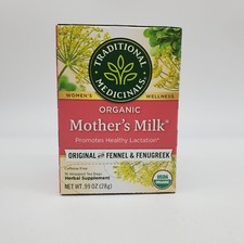 5 Boxes Traditional Medicinals Organic Mother's Milk Tea - Original - 16 Per Box