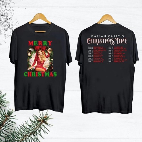 Graphic Have A Mariah Christmas Shirt, Mariah Carey Christmas Tour 2024 - Bild 1 von 6